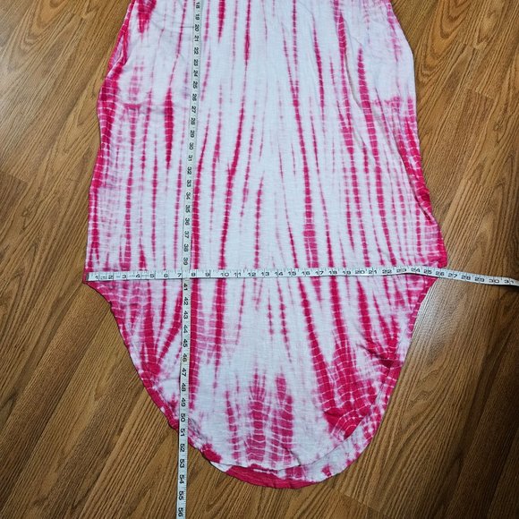 Livi Active Lane Bryant Women's Size 14/16 PinkTye Dye Maxi Dress EUC - Picture 8 of 12